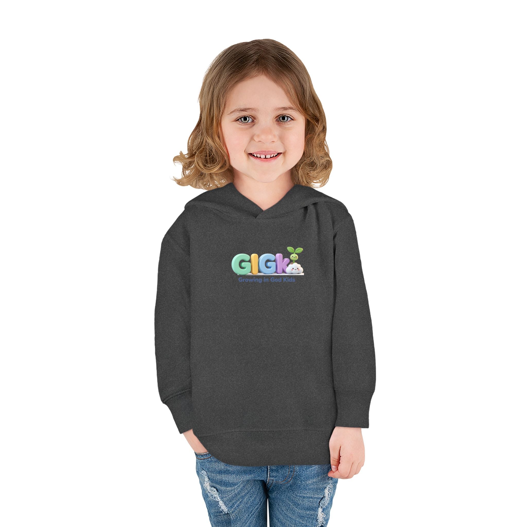 Toddler Hoodie — Personalized "Arlet" Whale Design (Dios me cuida en todo lugar)