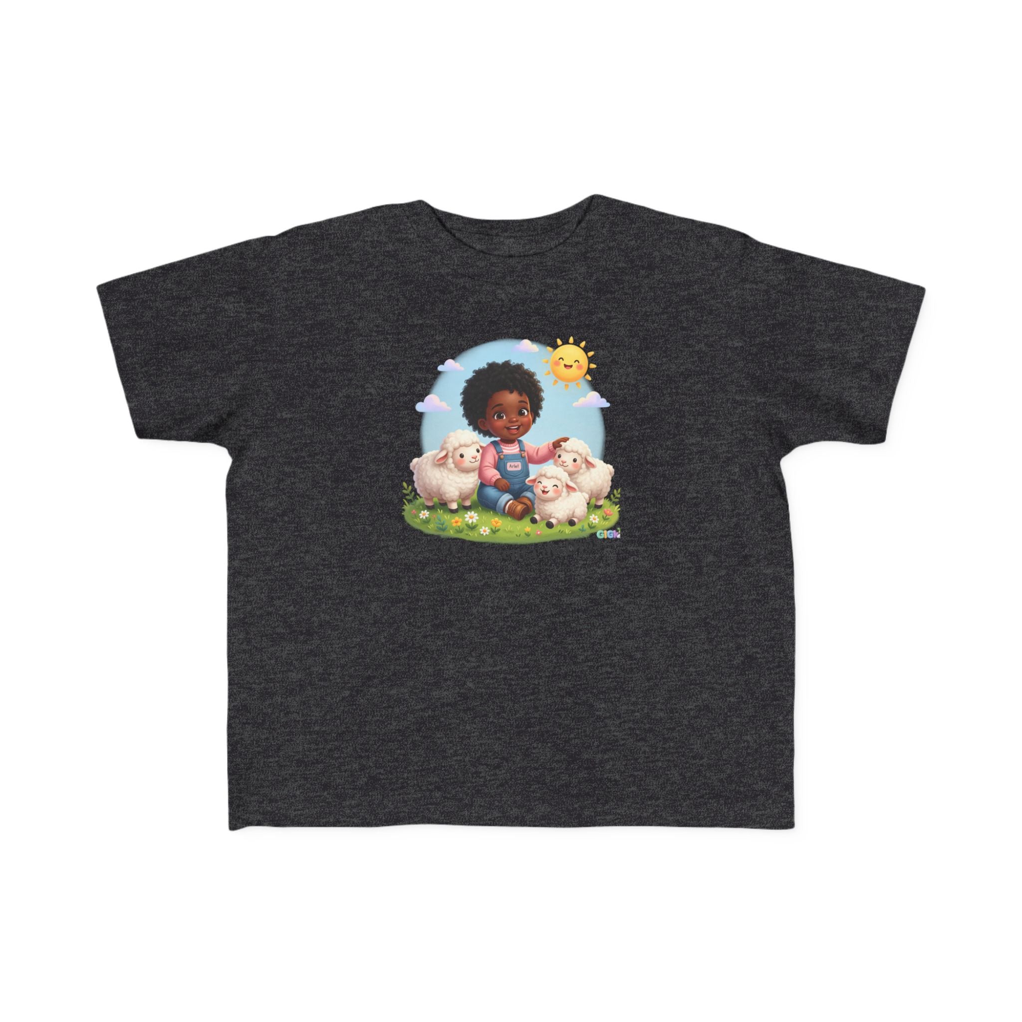 Growing in God Kids Toddler Tee — "Soy la ovejita de Dios" Faith Shirt