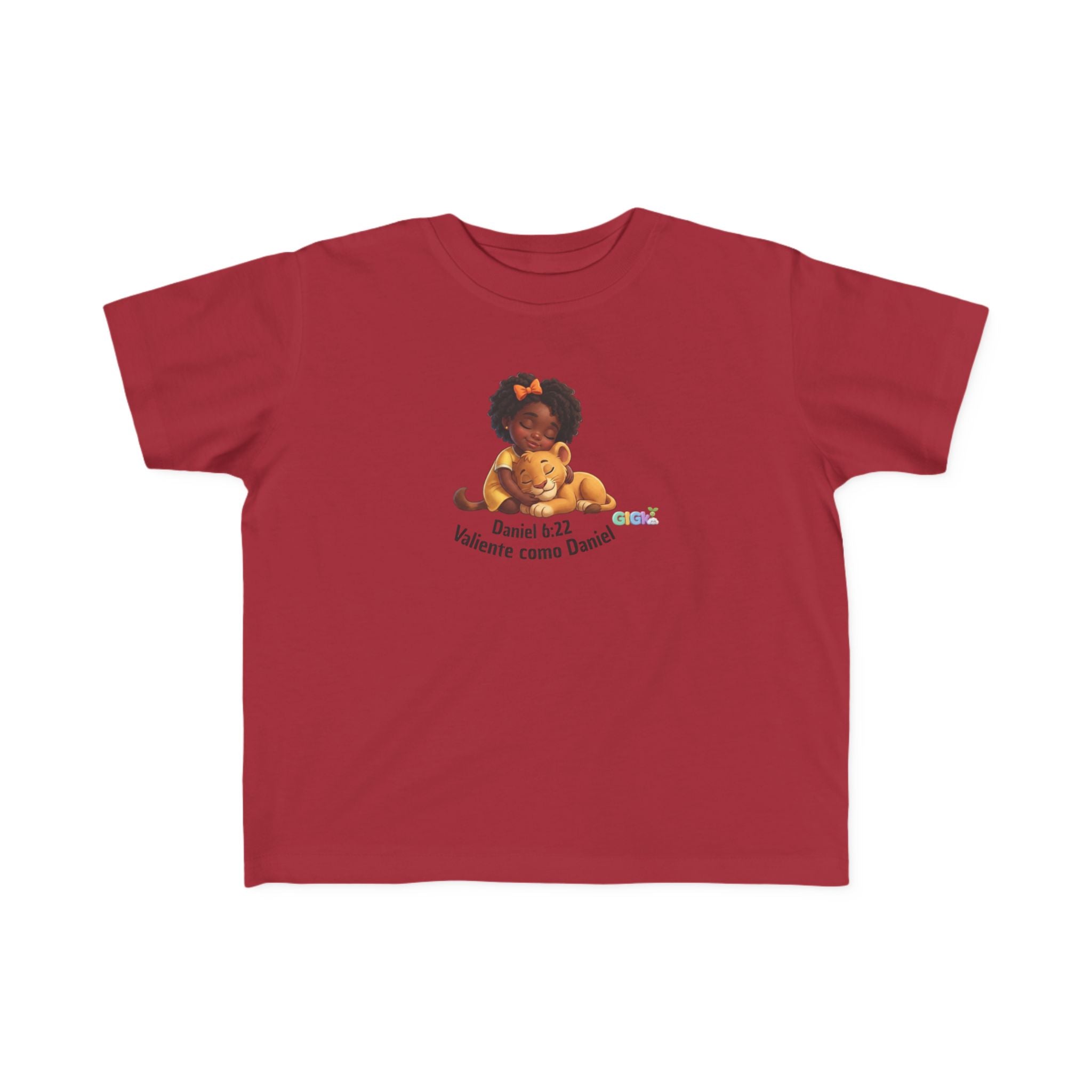 Growing in God Kids Toddler Tee — 'Daniel 1:12' Christian Faith Shirt
