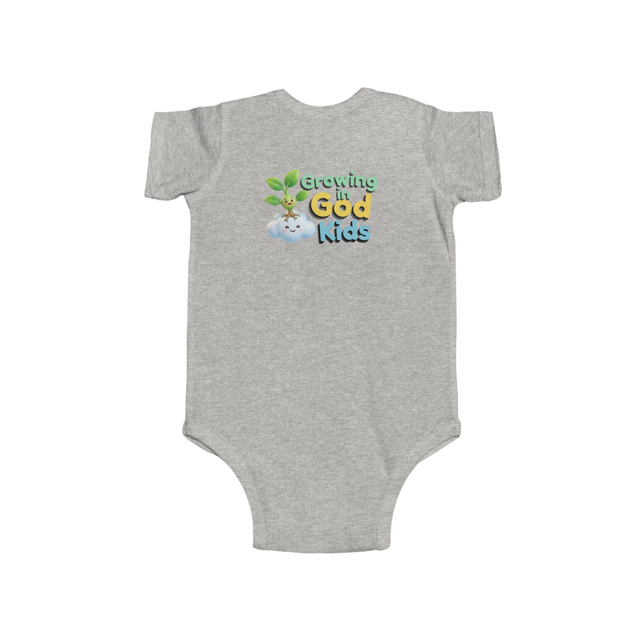 Growing God Kids Infant Bodysuit — "Buenos días, Señor" Faith Baby Onesie