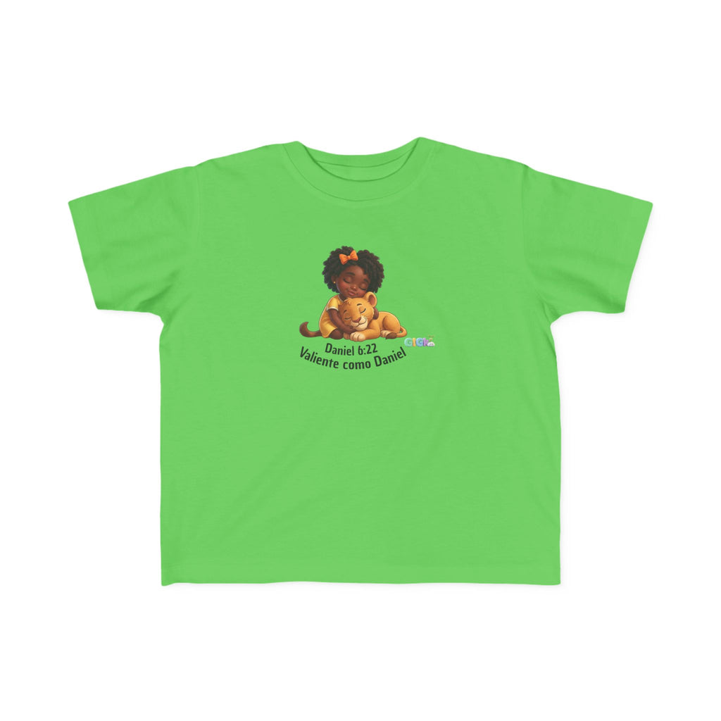 Growing in God Kids Toddler Tee — 'Daniel 1:12' Christian Faith Shirt