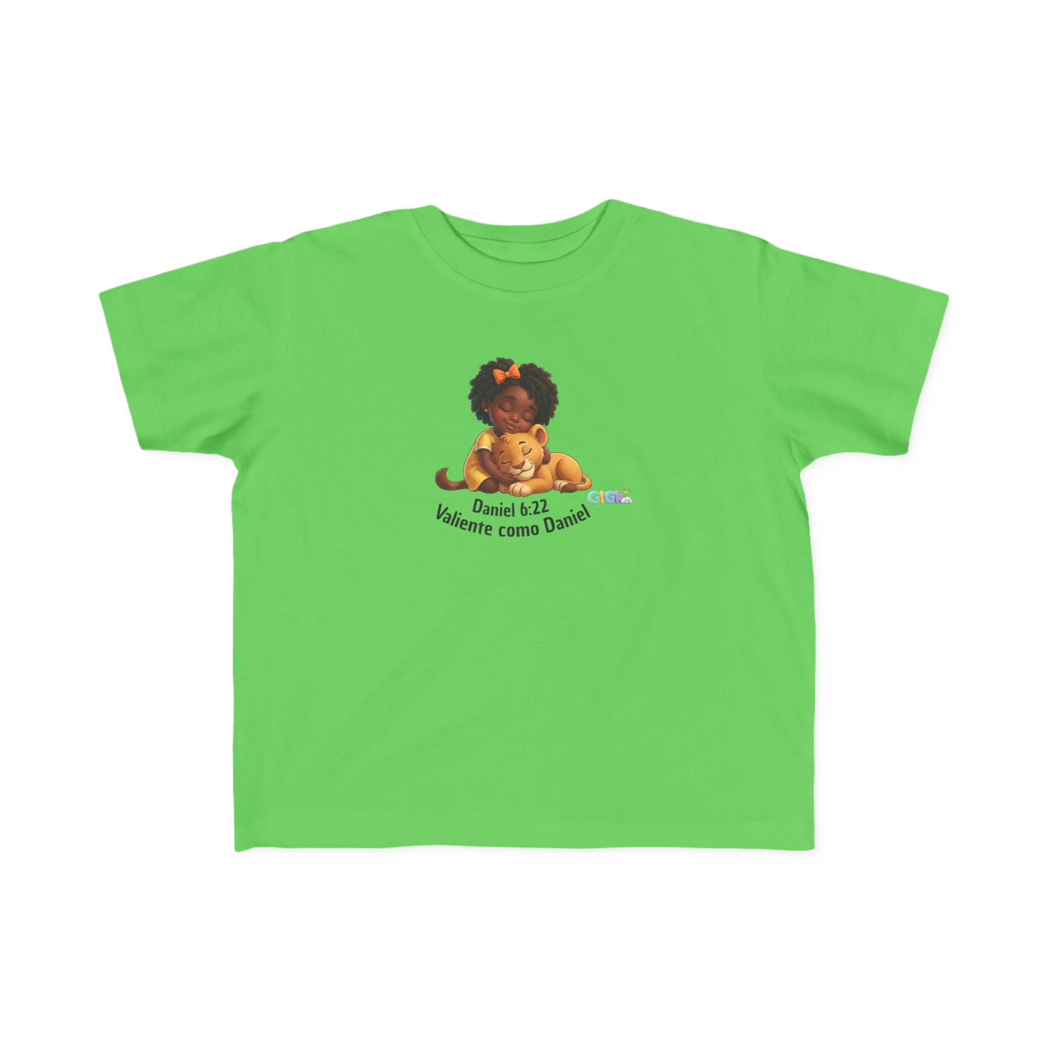 Growing in God Kids Toddler Tee — 'Daniel 1:12' Christian Faith Shirt